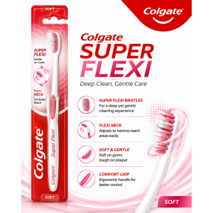 COLGATE SUPER FLEXI BRUSH 1N COLGATE SUPER FLEXI BRUSH 1N