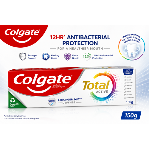 COLGATE TOTAL ACTIVE 150G