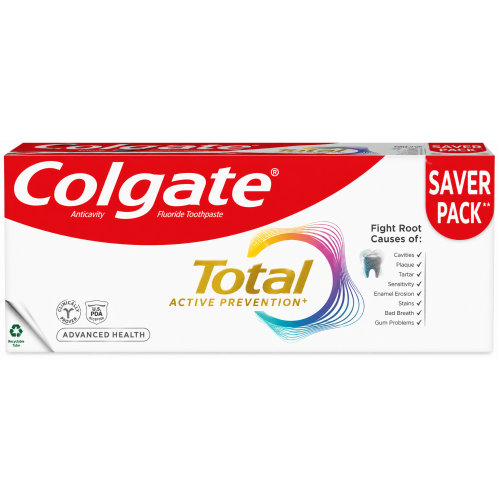 COLGATE TOTAL ACTIVE PASTE 2*140G
