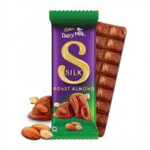 CADBURY DM SILK ROAST ALMOND 134G