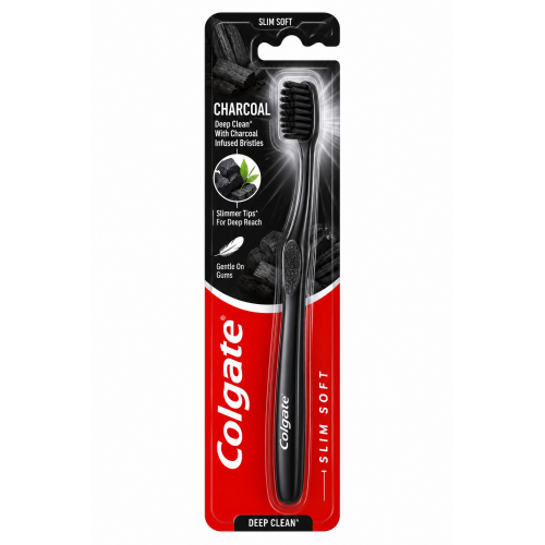 COLGATE CHARCOAL SLIM SOFT BRUSH