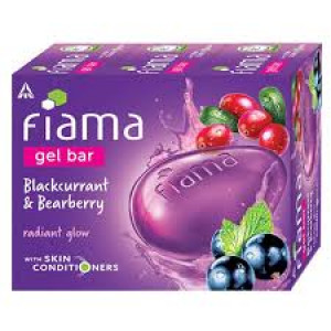 FIAMA GEL BAR BLACKCURRANT @ BEARBERRY 375G FIAMA GEL BAR BLACKCURRANT @ BEARBERRY 375G