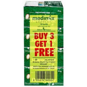 MEDIMIX AYURVEDIC SOAP 3U+1U*75G