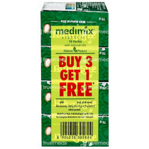 MEDIMIX AYURVEDIC SOAP 3U+1U*75G