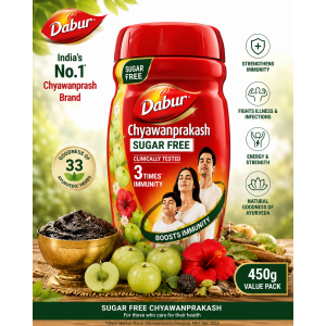 DABUR CHYAWANPRAKASH SUGAR FREE 450G DABUR CHYAWANPRAKASH SUGAR FREE 450G