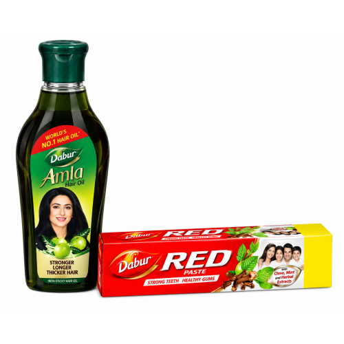 DABUR RED PASTE 200G+AMLA HAIR OIL 90ML FREE