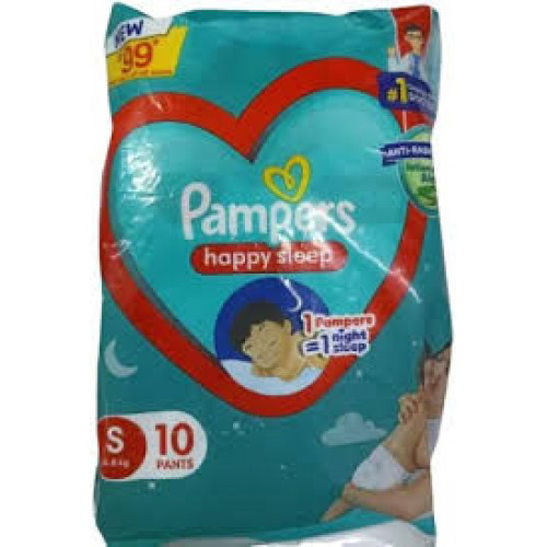 PAMPERS S 10PANTS