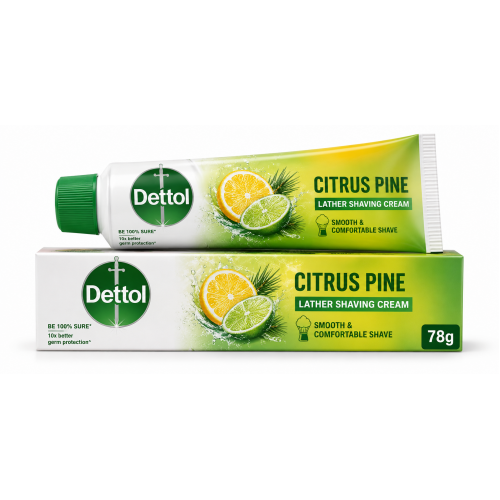 DETTOL CITRUS PINE SHAVING CREAM 78G