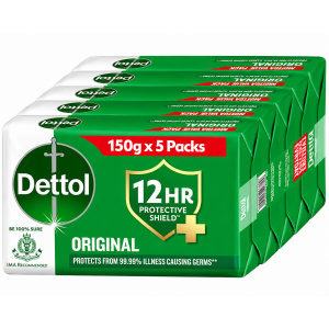 DETTOL ORIGINAL SOAP 5*100G DETTOL ORIGINAL SOAP 5*100G