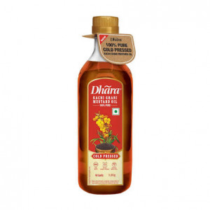 DHARA KACHI GHANI MUSTARD OIL BTL 1L DHARA KACHI GHANI MUSTARD OIL BTL 1L
