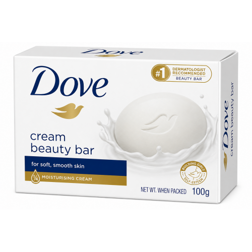 DOVE CREAM BEAUTY BAR SOAP 100G