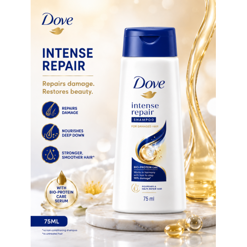 DOVE INTENSE REPAIR SHAMPOO 75ML