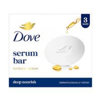 DOVE SERUM BAR 3*125G