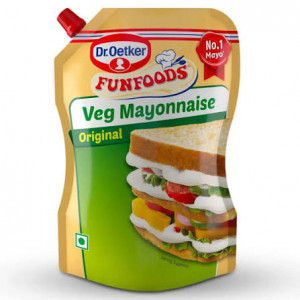 DR OETKER FUNFOODS VEG MAYONNAISE 800G DR OETKER FUNFOODS VEG MAYONNAISE 800G