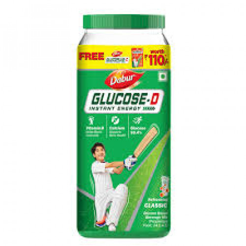DABUR GLUCOSE-D 1KG+GLUCOPLUS ORANGE 225G