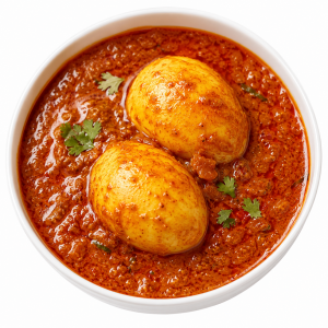 EGG CURRY (2PCS)