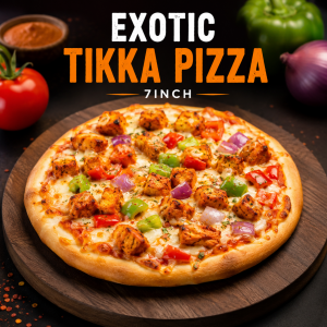 EXOTIC TIKKA PIZZA 7INCH