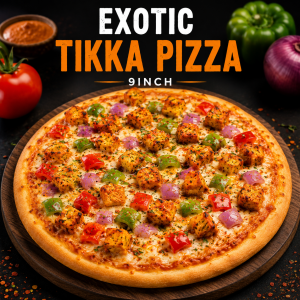 EXOTIC TIKKA PIZZA 9INCH