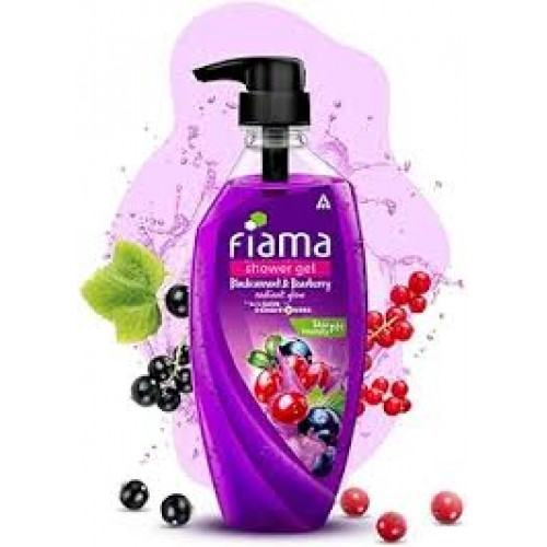 FIAMA SHOWER GEL BLACKCURRANT@BEARBERRY 500ML