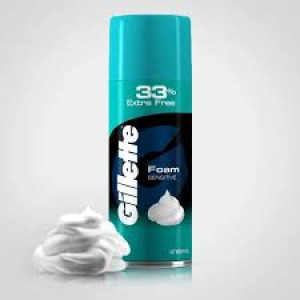 GILLETTE FOAM SENSITIVE 418G