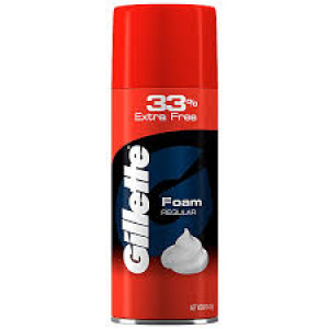 GILLETTE FOAM REGULAR 418G