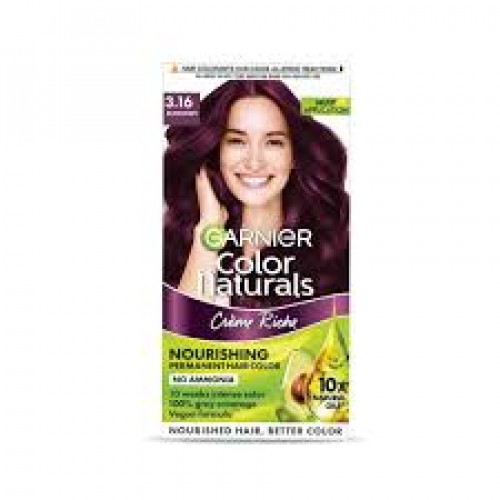GARNIER 3.16 BURGUNDY COLOUR 70ML+60G