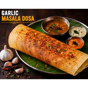 GARLIC MASALA DOSA
