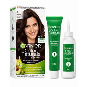 GARNIER COLOR NATURAL BROWN 60ML+60G GARNIER COLOR NATURAL BROWN 60ML+60G