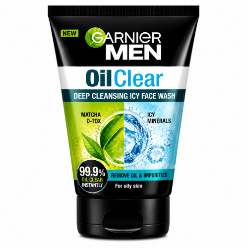 GARNIER MEN OIL CLEAR FACE WASH 150G