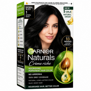 GARNIER NATURAL BLACK HAIR COLOR 120G GARNIER NATURAL BLACK HAIR COLOR 120G