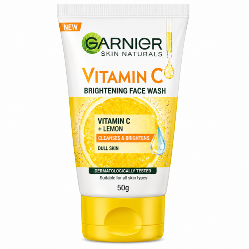 GARNIER VITAMIN C FACE WASH 50G