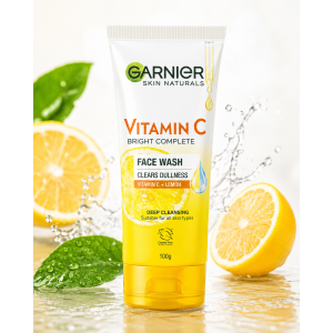 GARNIER VITAMIN-C FACE WASH 100G GARNIER VITAMIN-C FACE WASH 100G