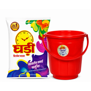 GHADI DETERGENT POWDER 4KG+BUCKET FREE