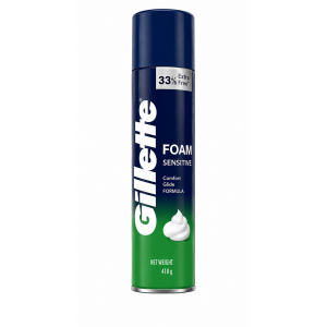 GILLETTE FOAM SENSITIVE 418G GILLETTE FOAM SENSITIVE 418G