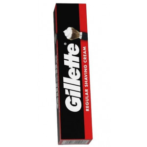 GILLETTE REGULAR SHAVING CREAM 70G