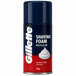 GILLETTE SHAVING FOAM REGULAR 50G