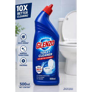 GLENZO TOILET CLEANER 500ML GLENZO TOILET CLEANER 500ML