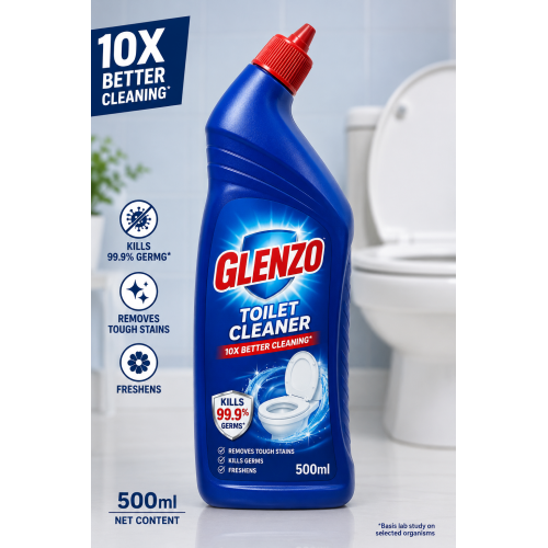GLENZO TOILET CLEANER 500ML