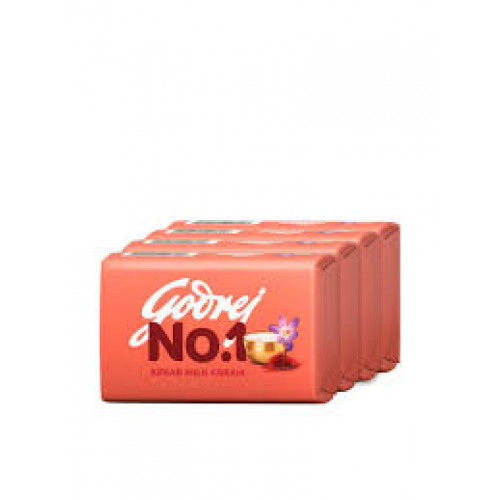 GODREJ NO.1 KESAR CREAM SOAP 4*150G