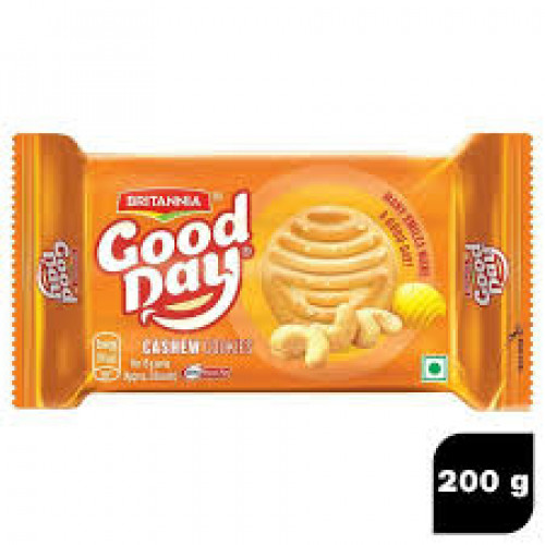BRITANNIA GOOD DAY CASHEW COOKIES 200G