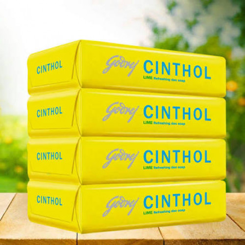 GODREJ CINTHOL LIME SOAP 4*75G