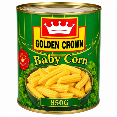 GOLDEN CROWN BABY CORN 850G