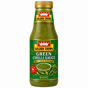 GOLDEN CROWN GREEN CHILLI SAUCE 640G