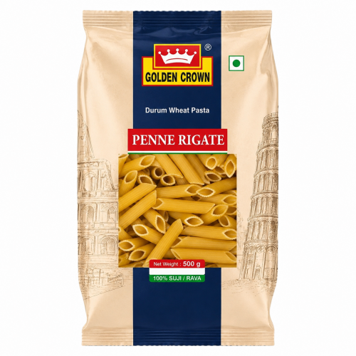 GOLDEN CROWN PENNE PASTA 500G GOLDEN CROWN PENNE PASTA 500G