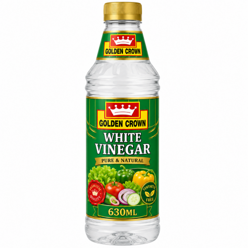 GOLDEN CROWN WHITE VINEGAR 630ML