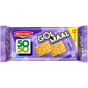 BRITANNIA 50 50 GOL MAAL 185G