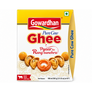 GOWARDHAN PURE COW GHEE 900ML GOWARDHAN PURE COW GHEE 900ML