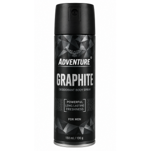 GRAPHITE ADVENTURE DEO 150ML GRAPHITE ADVENTURE DEO 150ML