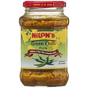 NILONS GREEN CHILLI PICKLE 400G