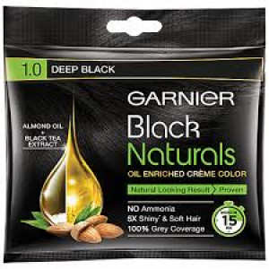 GARNIER BLACK NATURAL HAIR COLOUR 20ML